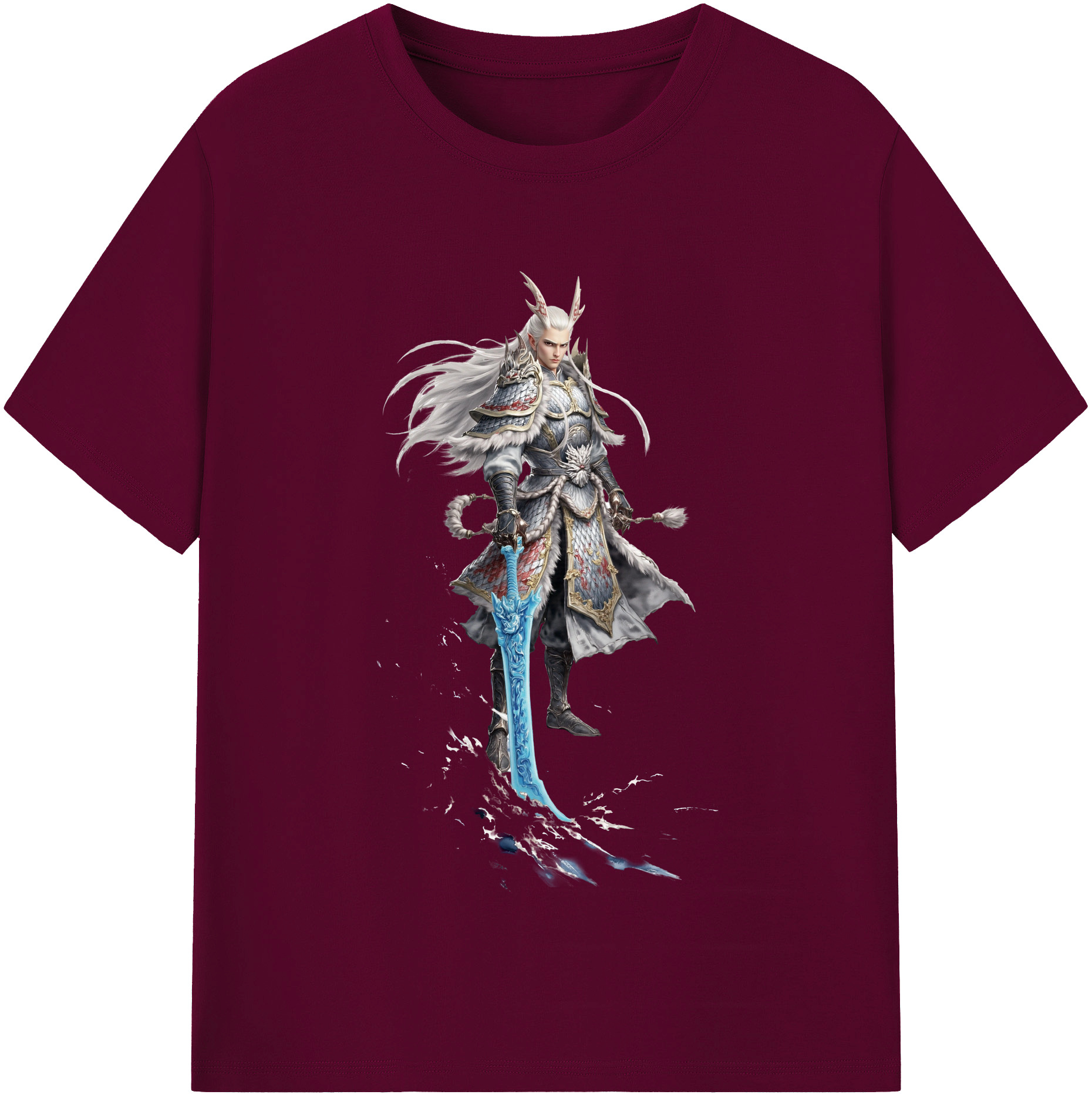 （画像用） Ne Zha 2 ナタ 魔童の大暴れ レディースカジュアルプリントTシャツ（綿100％）